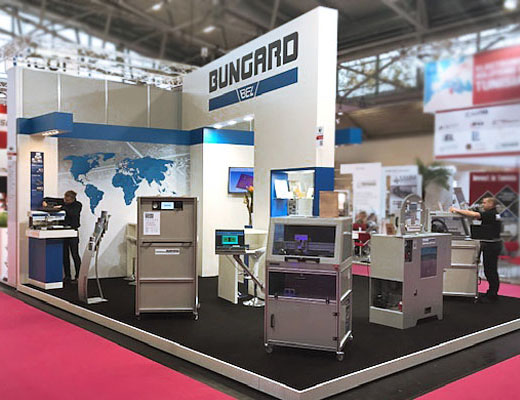 Bungard - Messestand Electronica 2018 - Leiterplatten PCB Prototyping Inhouse