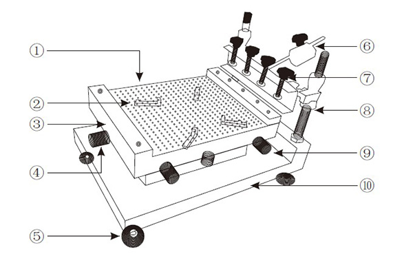 Printstar 3000 Technische Zeichnung 