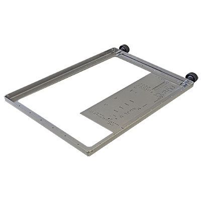 Stencil holder frame