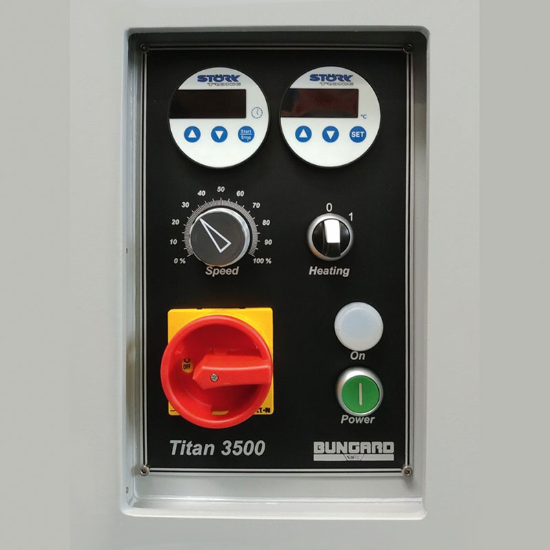 Titan 3500 Schaltfläche